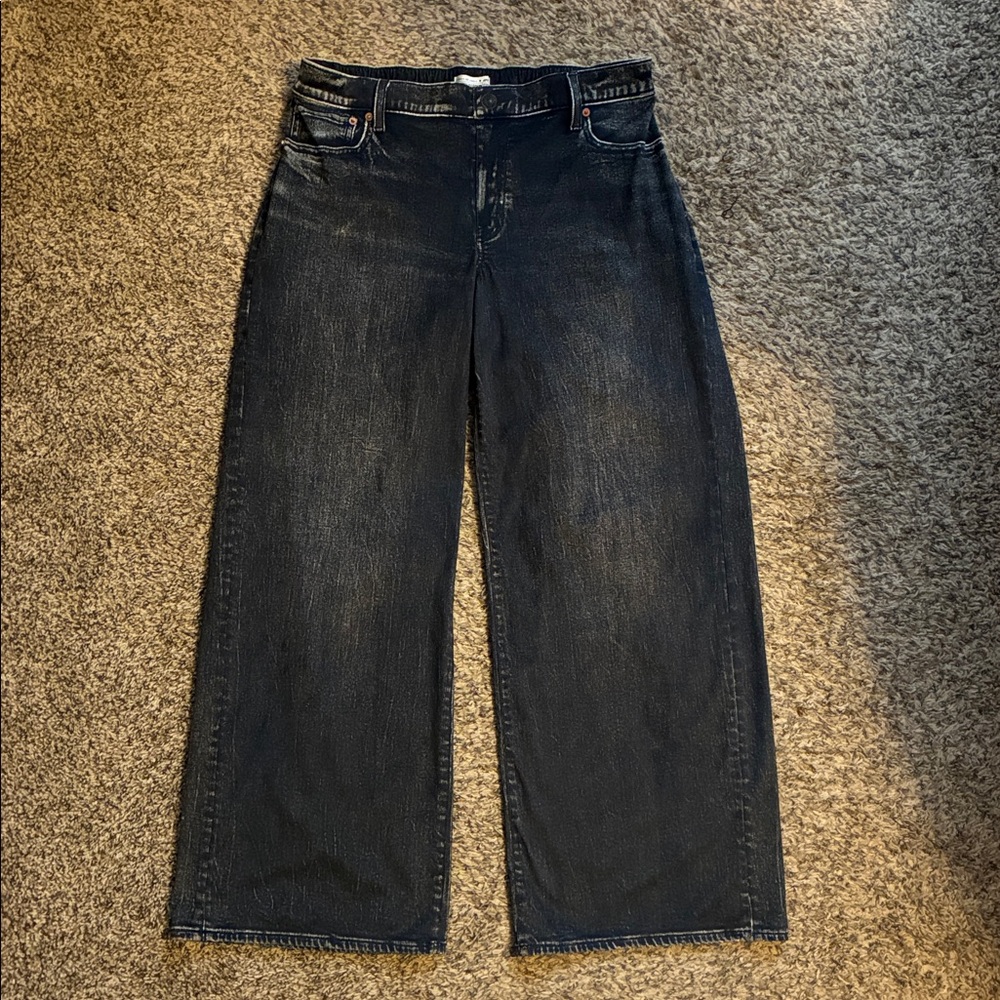 American Eagle & aerie a match made in denim althleisure denim -size medium